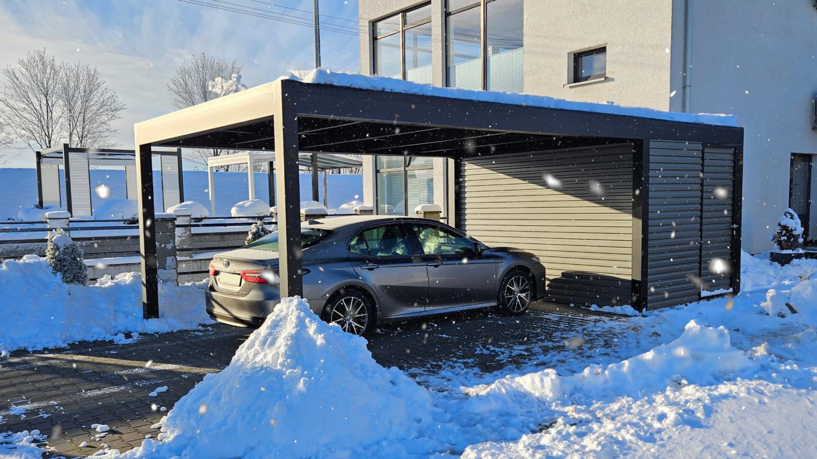 Carport Aluminiowy - luxal - wiata garażowa