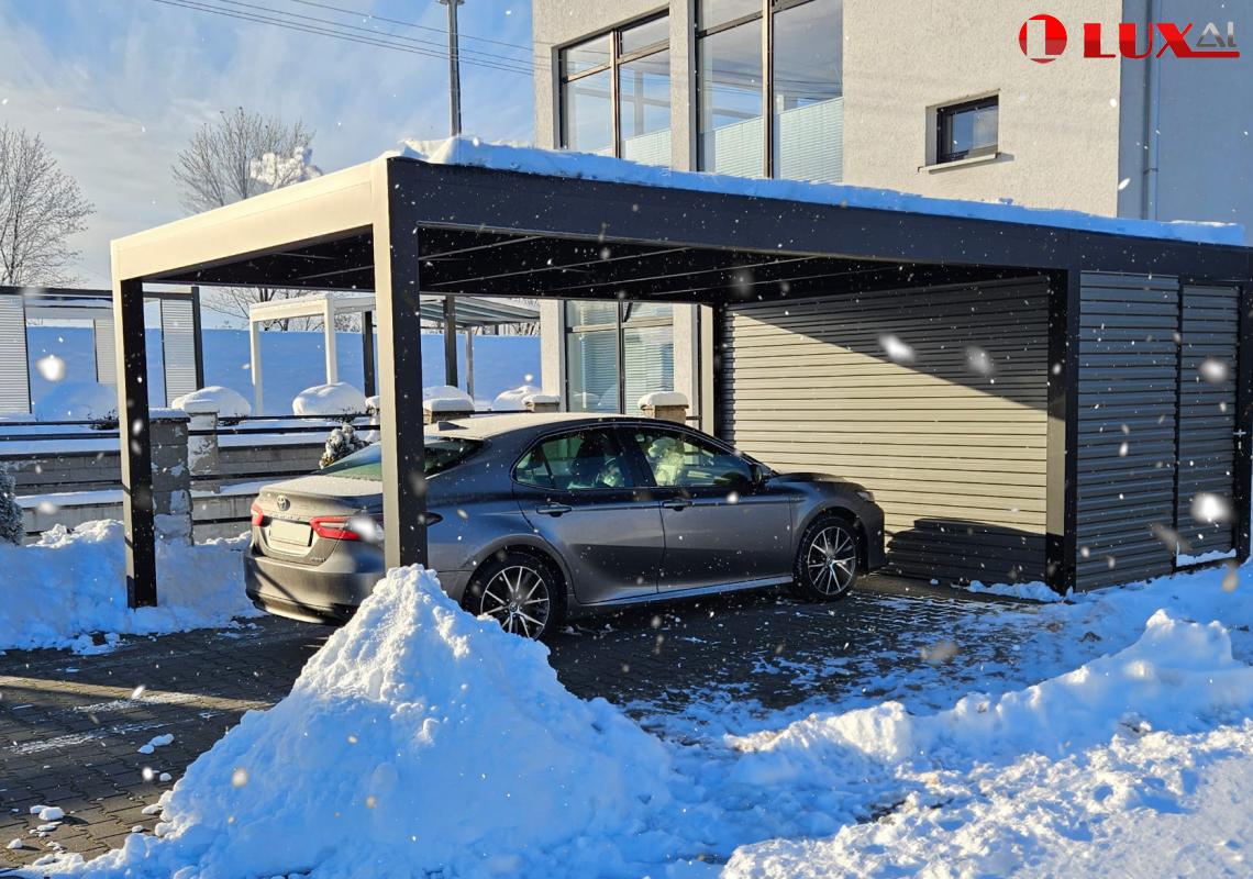 Carport Aluminiowy - luxal - wiata garażowa