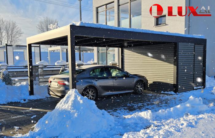 Carport Aluminiowy - luxal - wiata garażowa